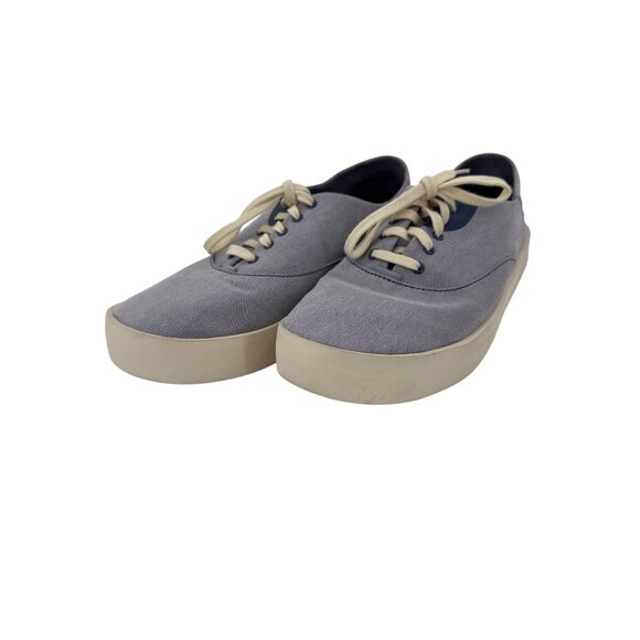 Olukai Tradewind Casual Canvas Sneakers Size 9 Light Gray Men's - Picture 2 of 7